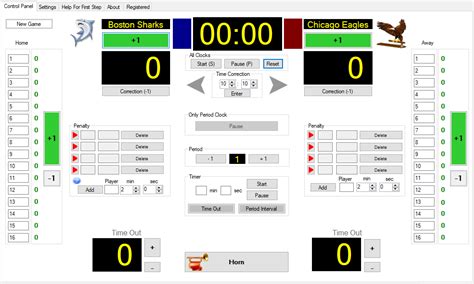 Eguasoft Handball Scoreboard 4.8.4.0